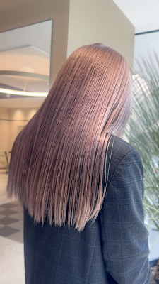 黄みゼロ！光に透ける「ラベンダーピンクベージュ」