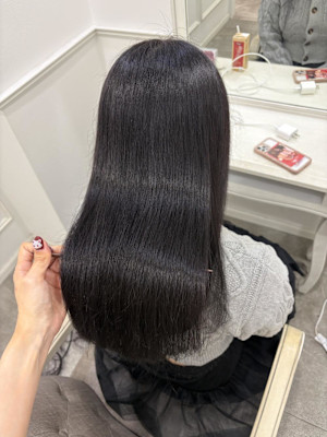 ブラックラベンダー×バイカルテ髪質改善＊まゆ