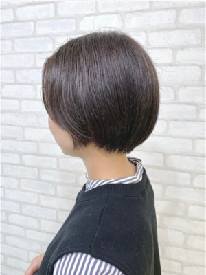 大人ショートボブ 丸みショートボブ 丸みショート ショート