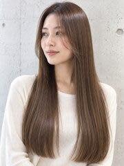 艶髪ナチュラルストレートロング
