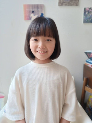 子供ボブ