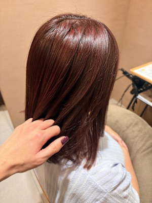 ハイライト×レッドブラウン