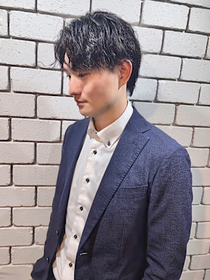 名古屋栄メンズ美容室 メンズサロン/ニュアンスパーマ