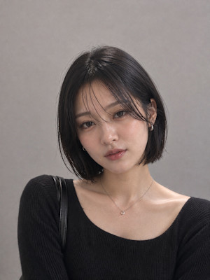 美ボブ×艶髪酸性ストレート