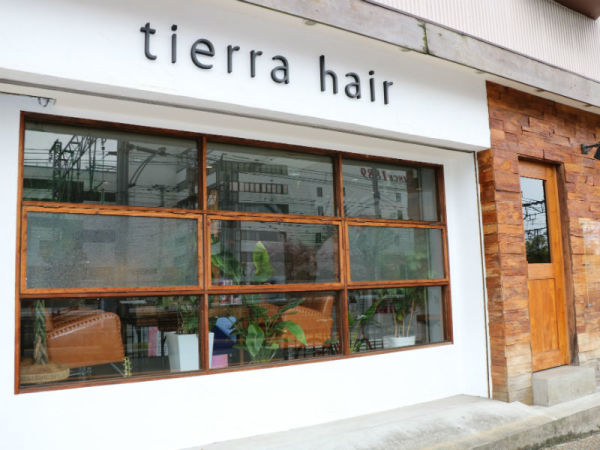 tierra hair(ティエラ　ヘアー)