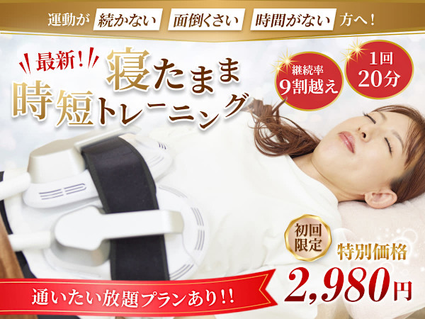 寝るだけ新感覚GYM CIA SLIM(ネルダケシンカンカクジムシアスリム)