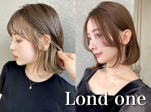 Lond one 縮毛矯正/髪質改善/ダブルカラー/レイヤーカット/ボブ 神戸三宮【ロンドワン】(ロンドワン コウベサンノミヤ)