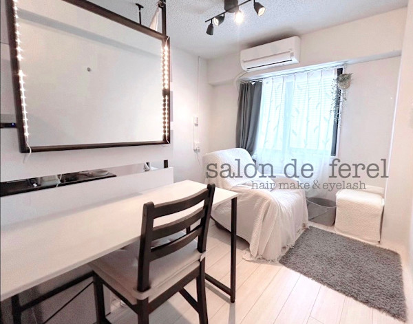 salon de ferel ヘアメイク&アイラッシュ【サロンドフェリル】(サロン ド フェリル ヘアメイクアンドアイラッシュ)