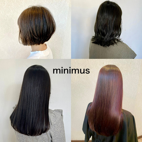 minimus  大人女性の髪質改善&ヘッドスパ(ミニマス)