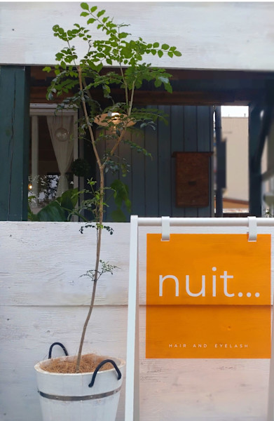 hair  and  eyelash    nuit...(ヘアアンドアイラッシュ  ニュイ)