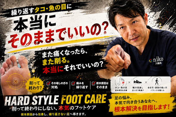 整体・フットケアサロン niko 川越店(セイタイ フットケアサロン ニコ カワゴエテン)