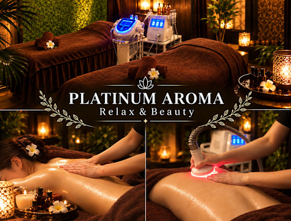 アロマリンパマッサージ＆ドライヘッドスパ PLATINUM AROMA 難波店 【プラチナムアロマ】(アロマリンパマッサージアンドドライヘッドスパ プラチナムアロマナンバテン)