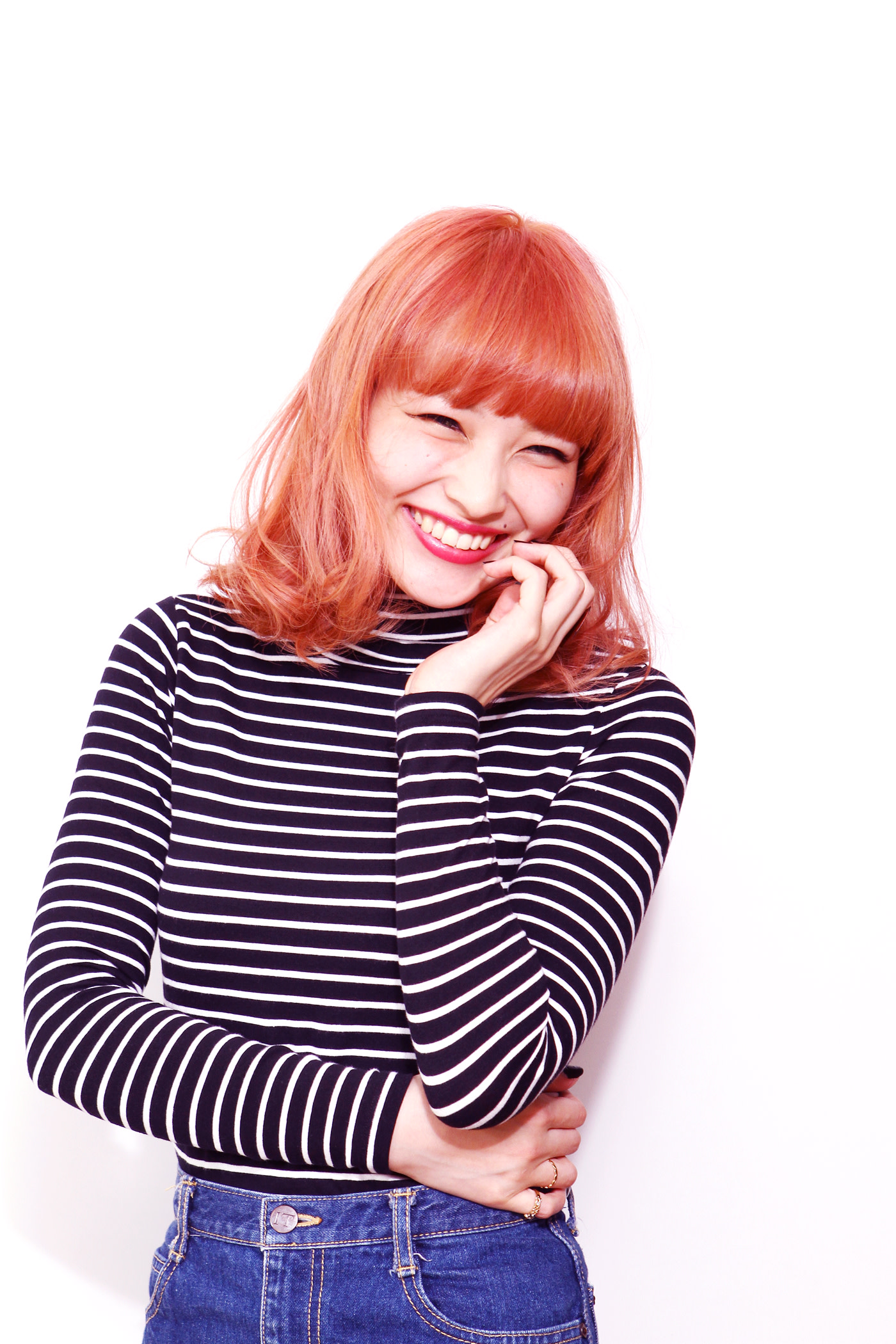 SIECLE hair&spa 渋谷店【シエクルヘアーアンドスパシブヤテン】のスタイル紹介。ちょいモードな☆ハッピーガール☆