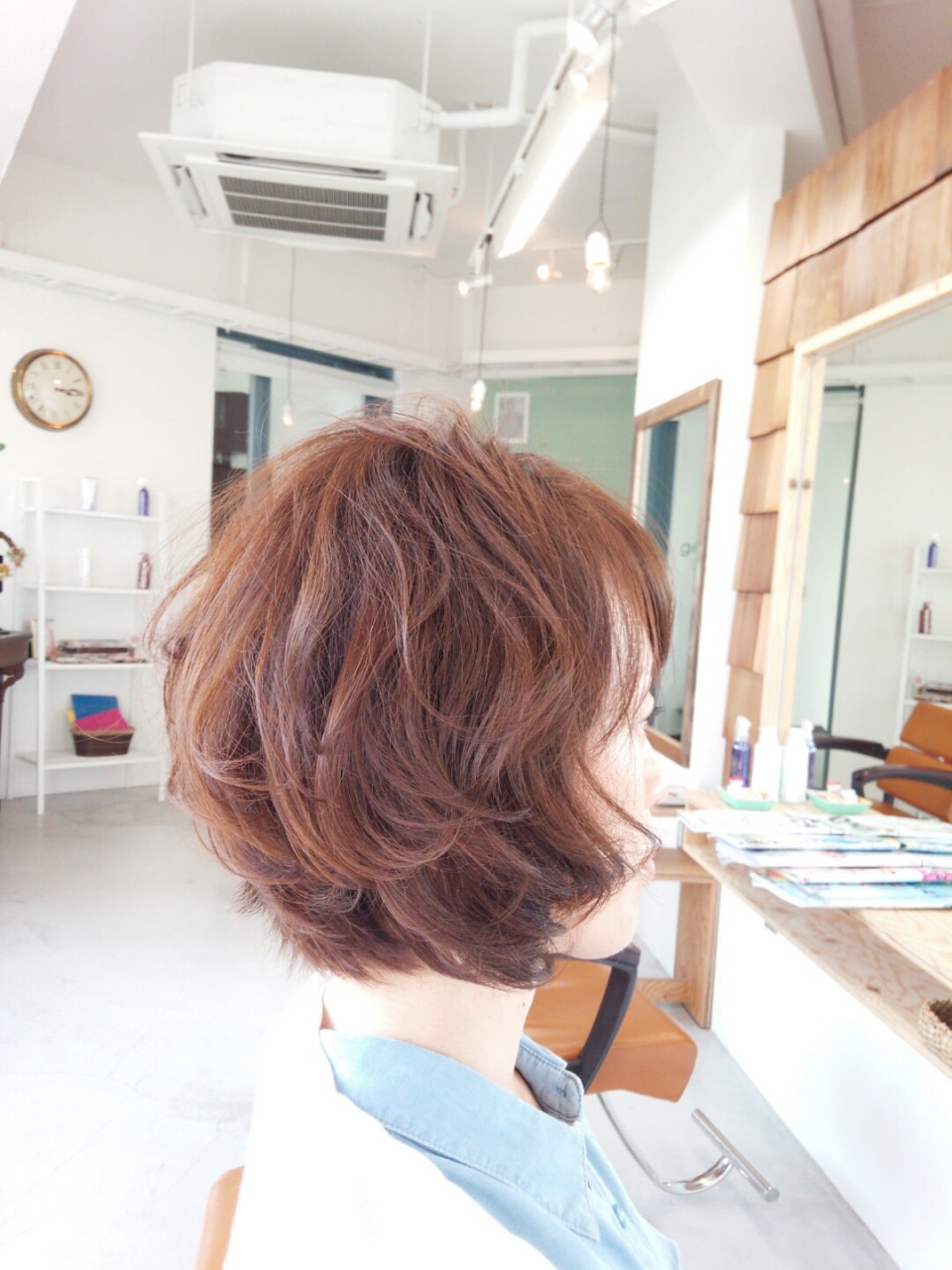 gelato hair【ジェラート】のスタイル紹介。ゆるウェーブボブ
