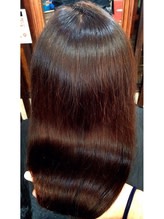 髪質改善サロン OHANA【カミシツカイゼンサロンオハナ】のスタイル紹介。この髪は・・・僕の６０歳になる母親の髪の画像です！