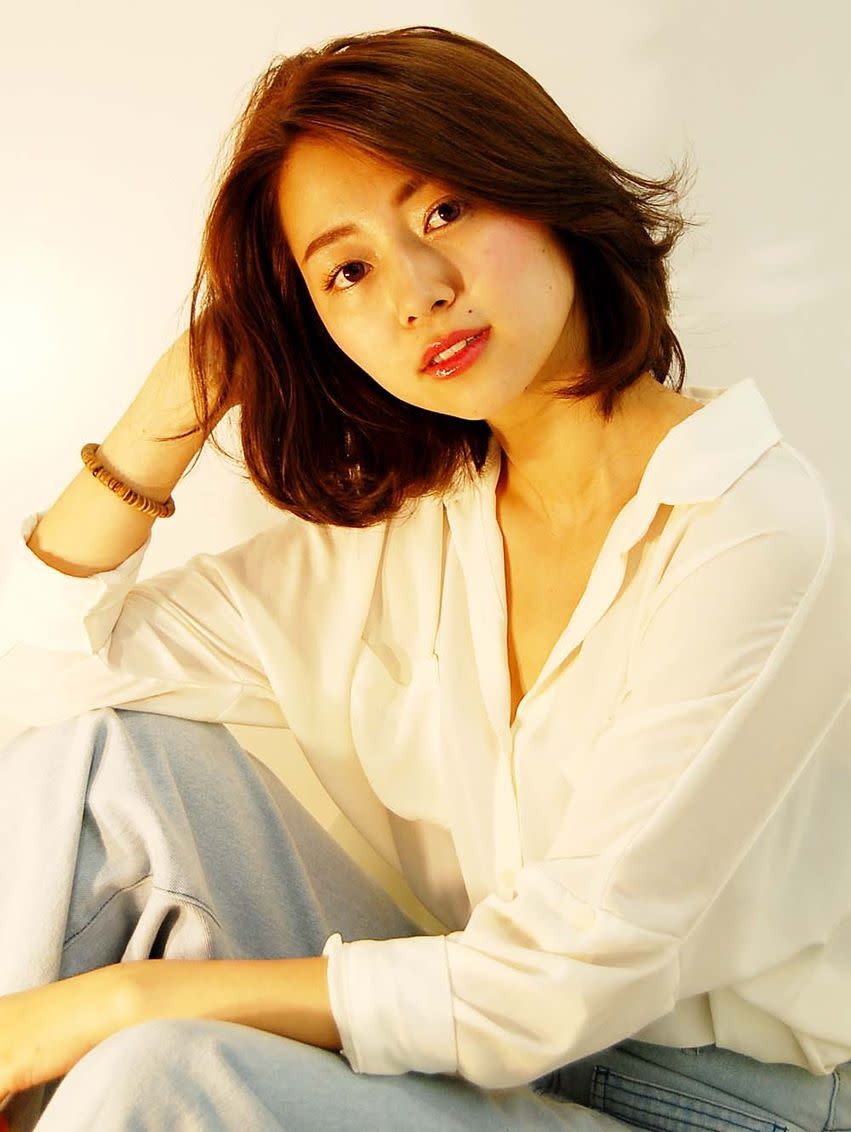 SIECLE hair&spa 渋谷店【シエクルヘアーアンドスパシブヤテン】のスタイル紹介。甘くてラフな“小顔”ミディボブ