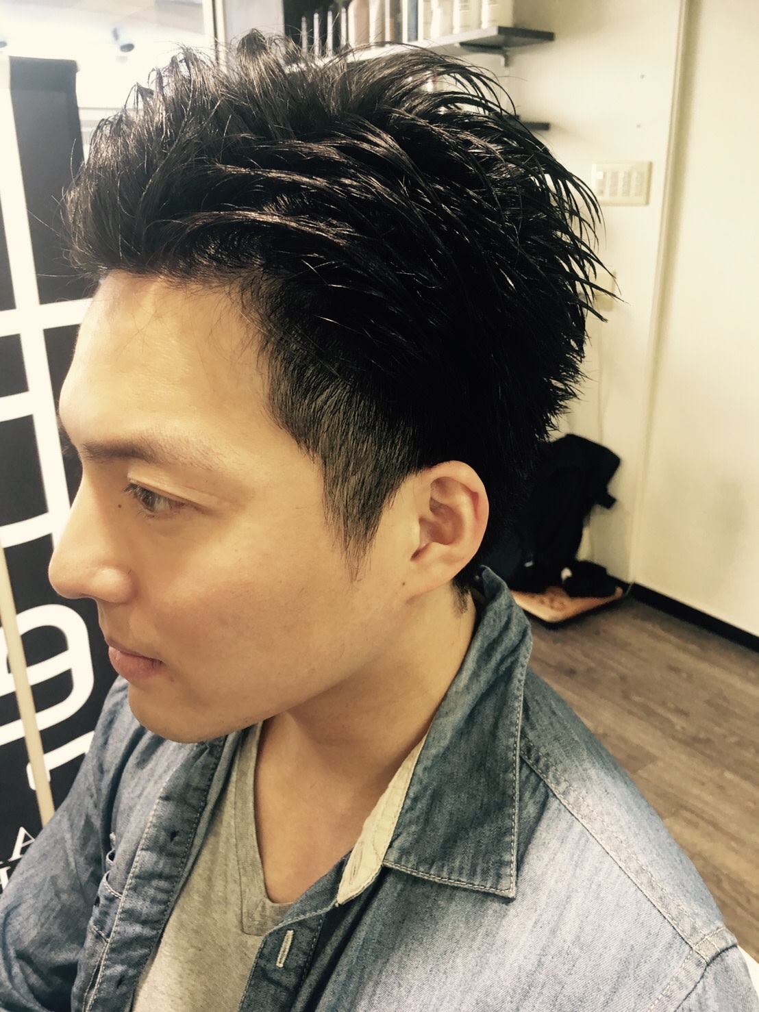 東中野メンズ専門美容室（床屋） HAIR +per【ヘアープラスパー】のスタイル紹介。ツーブロックスタイル