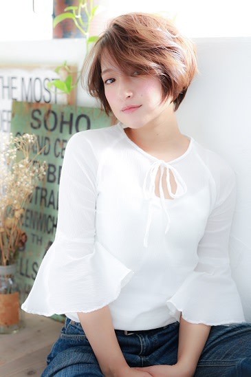 Hair salon key【ヘアサロンキー】のスタイル紹介。大人ボブ☆ふんわり☆