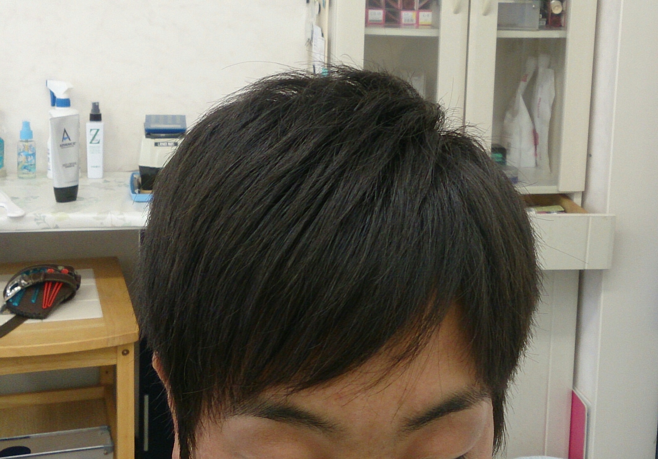men's hair salon OZA【オーザ】のスタイル紹介。ミディアムスタイル