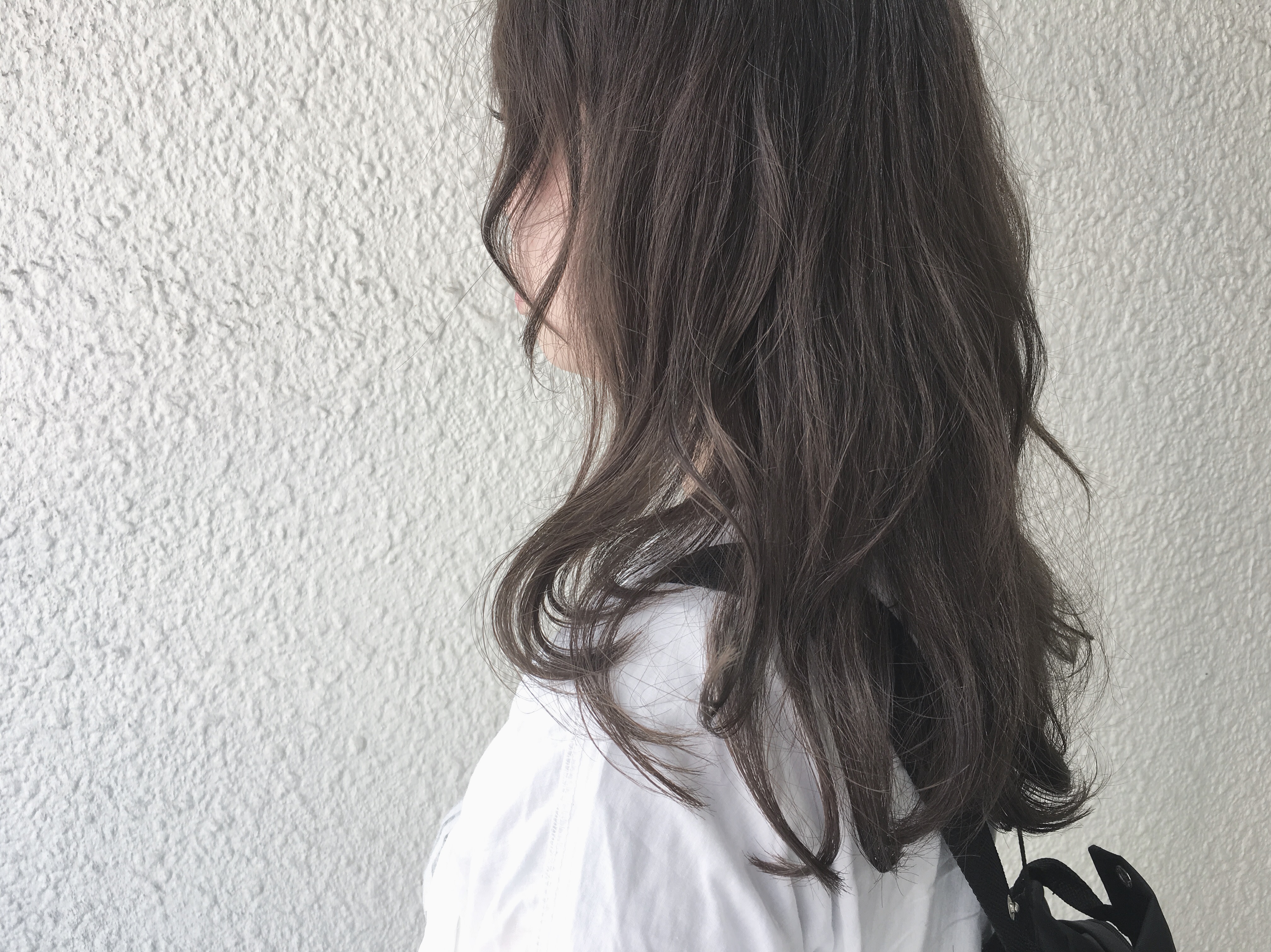 cvaLda【カヴァルダ】のスタイル紹介。セミロングで透ける暗髪ヘア♪お客様スタイル