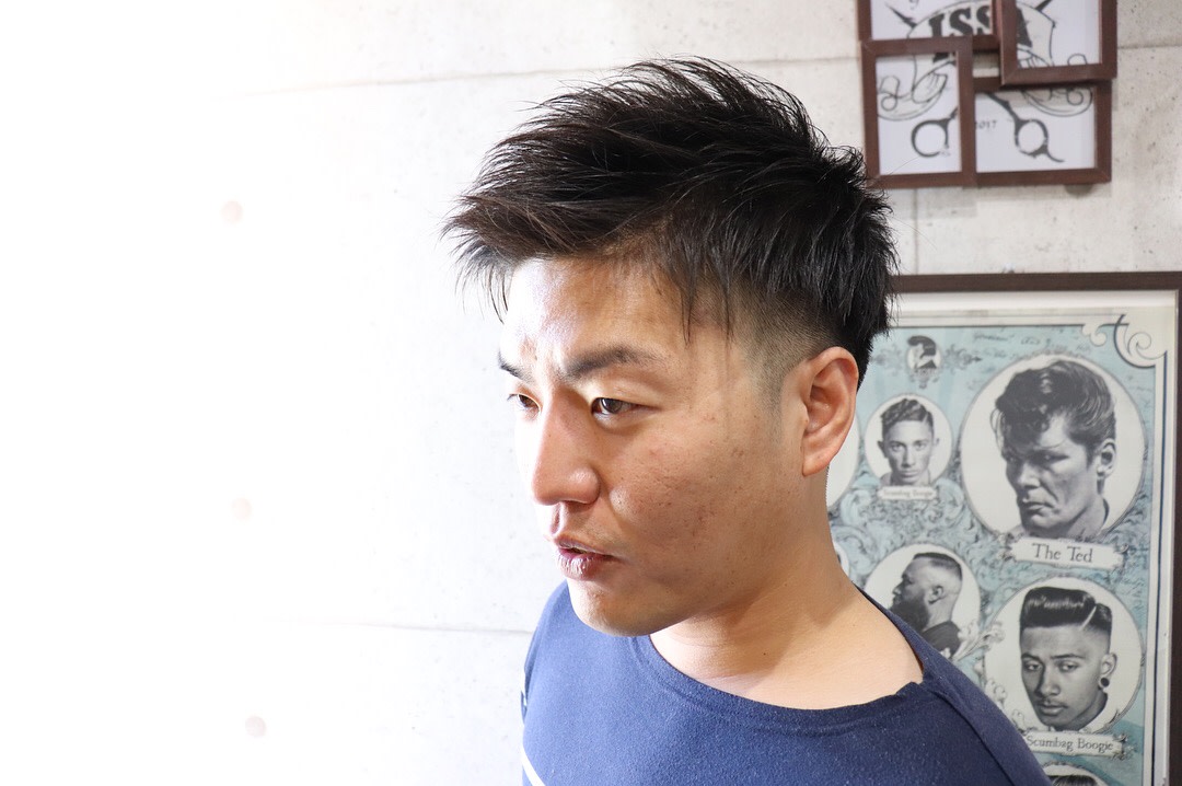 Grooming Hair ISSA【グルーミングヘアーイッサ】のスタイル紹介。ツーブロックフェードスタイル