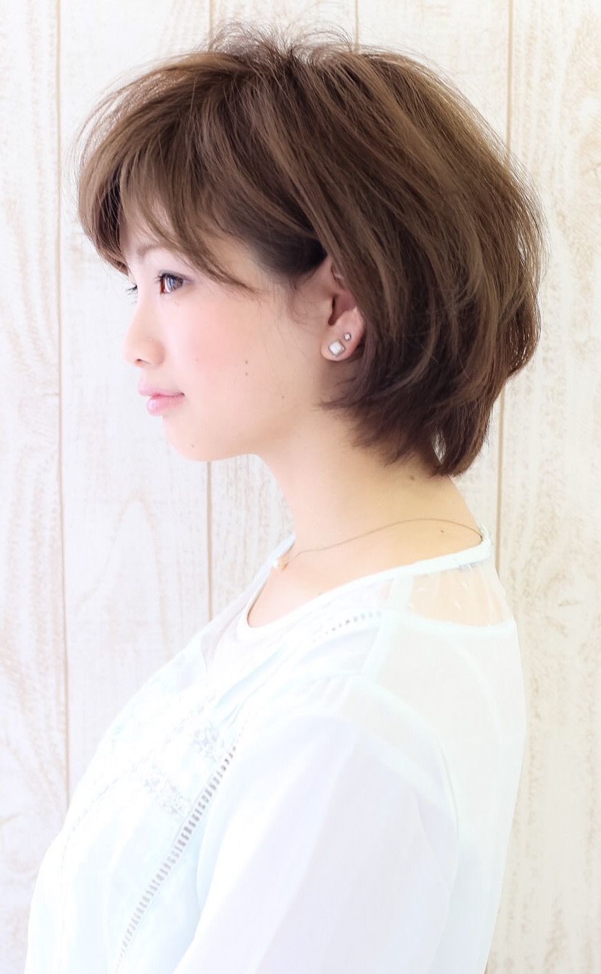 自由が丘YUAN【ジユウガオカユアン】のスタイル紹介。上品なアンティークゴールド♪エレガントショート