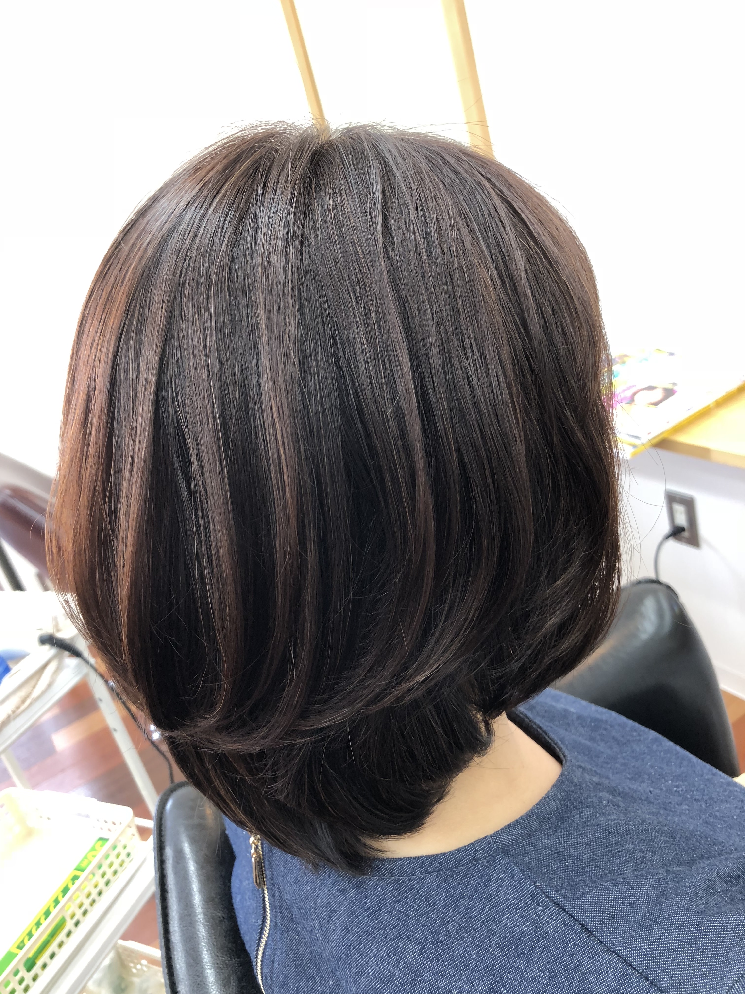 hair salon nita【ヘアーサロン ニータ】のスタイル紹介。ショートレイヤー
