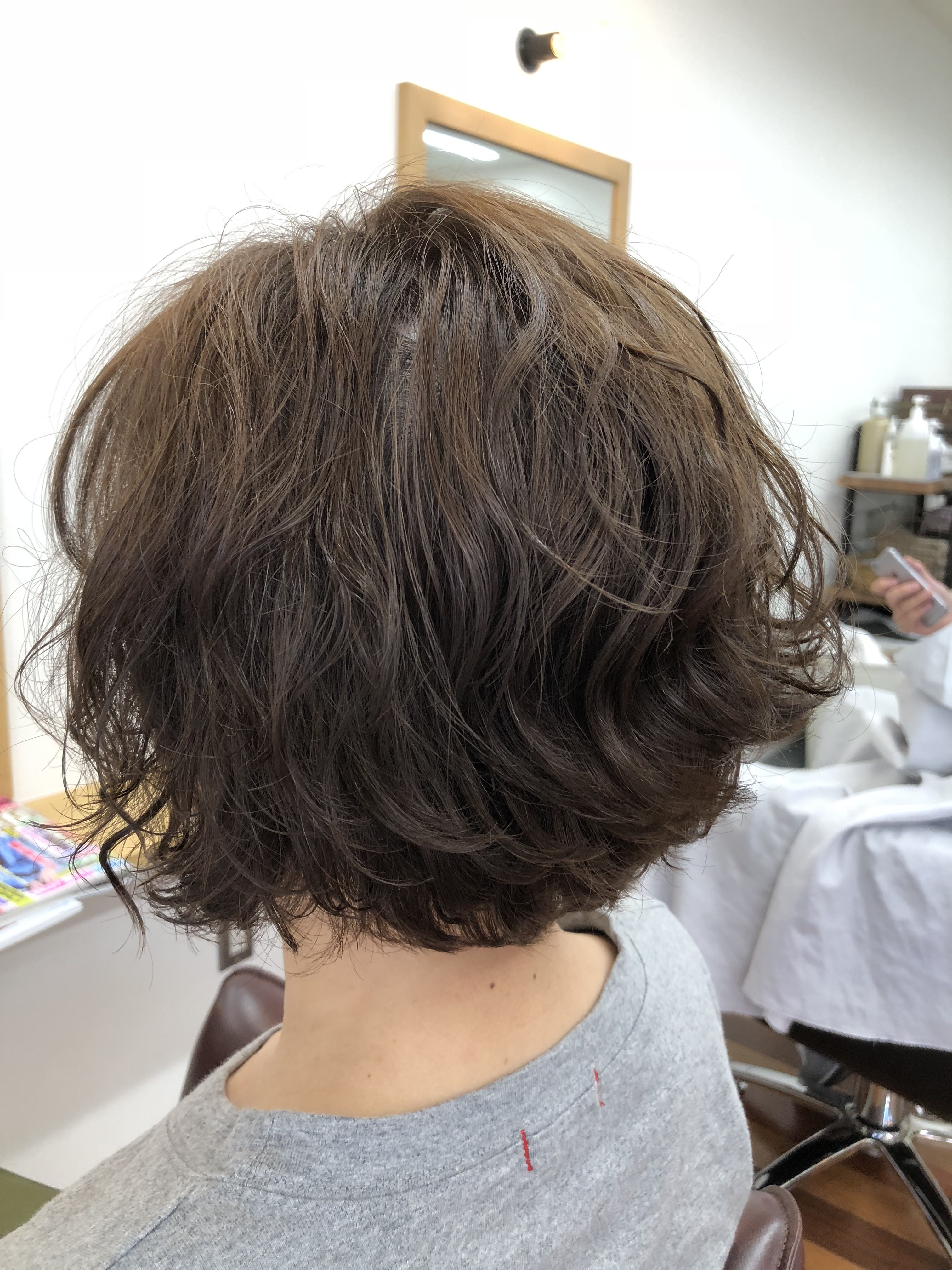 hair salon nita【ヘアーサロン ニータ】のスタイル紹介。オゾンパーマ×ショート