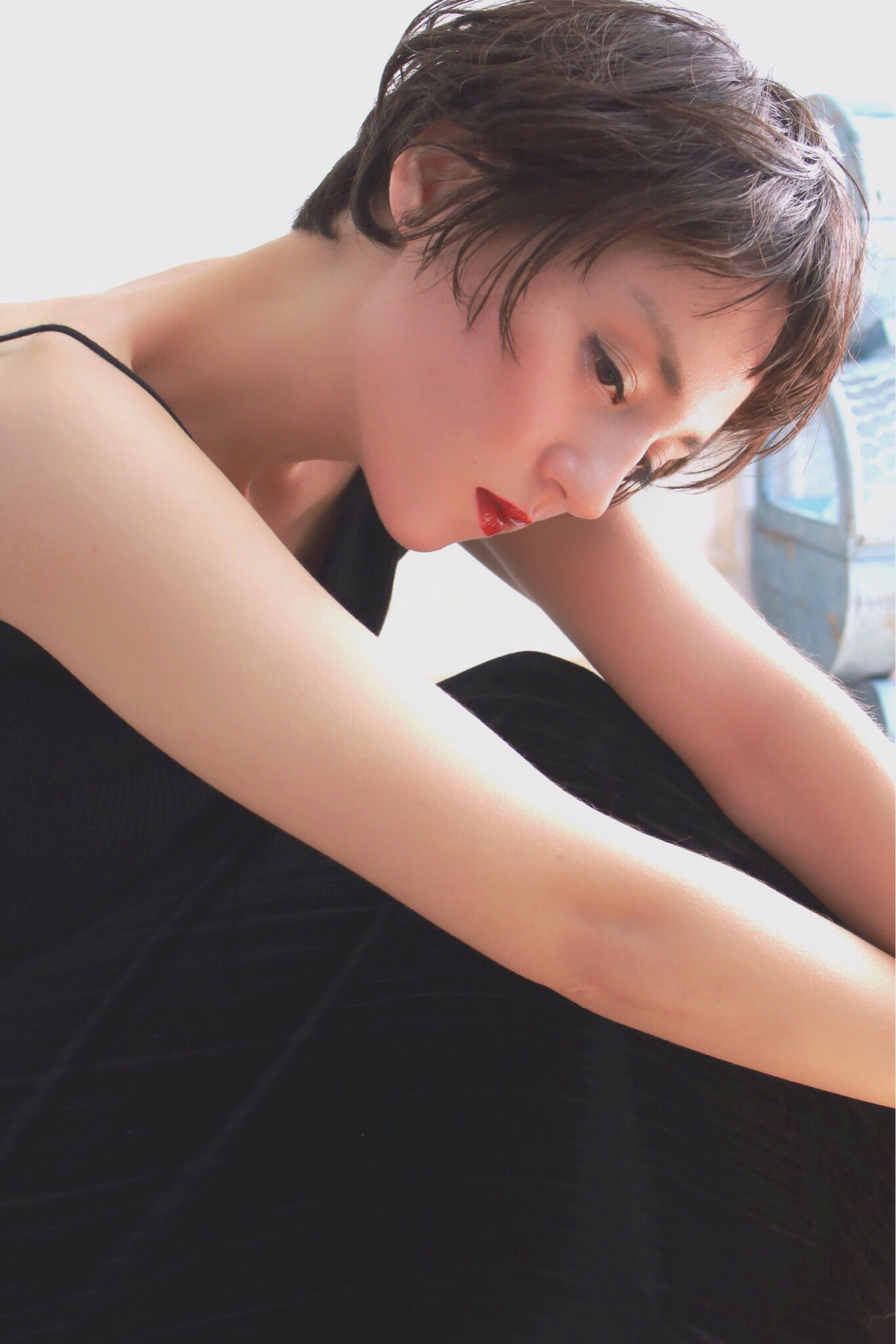 is 横浜【イズ ヨコハマ】のスタイル紹介。外国人風エアリーショート♪