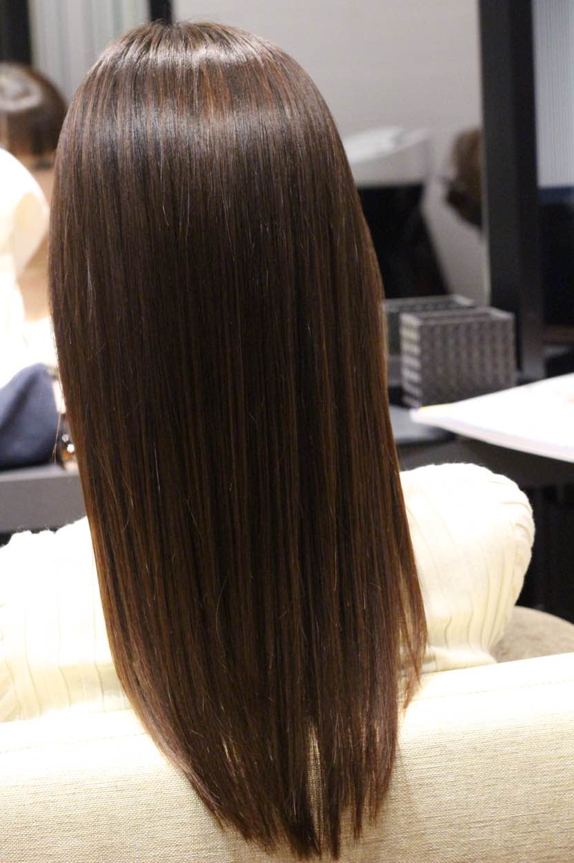 縮毛矯正専門店Radiant Hair Salon【レディアントヘアサロン】のスタイル紹介。ハイダメージの方のストレートヘア
