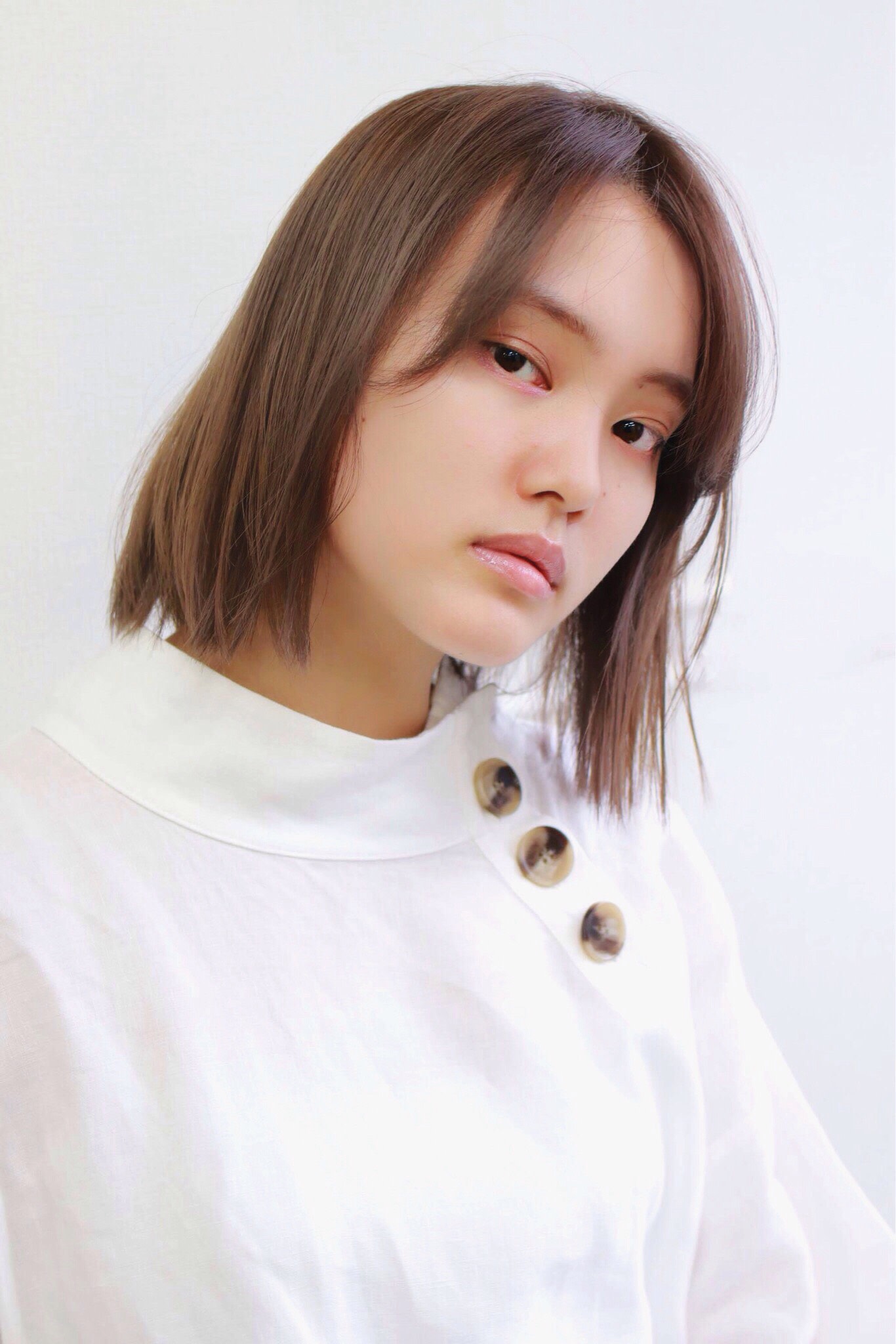 is 札幌【イズ サッポロ】のスタイル紹介。切りっぱなしボブ