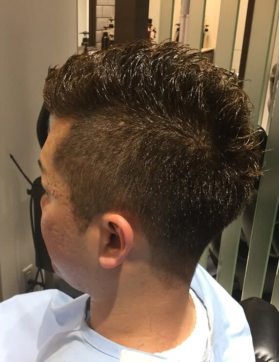 ネクサス田町店【ネクサスタマチテン】のスタイル紹介。ツーブロックでフレッシュな個性を