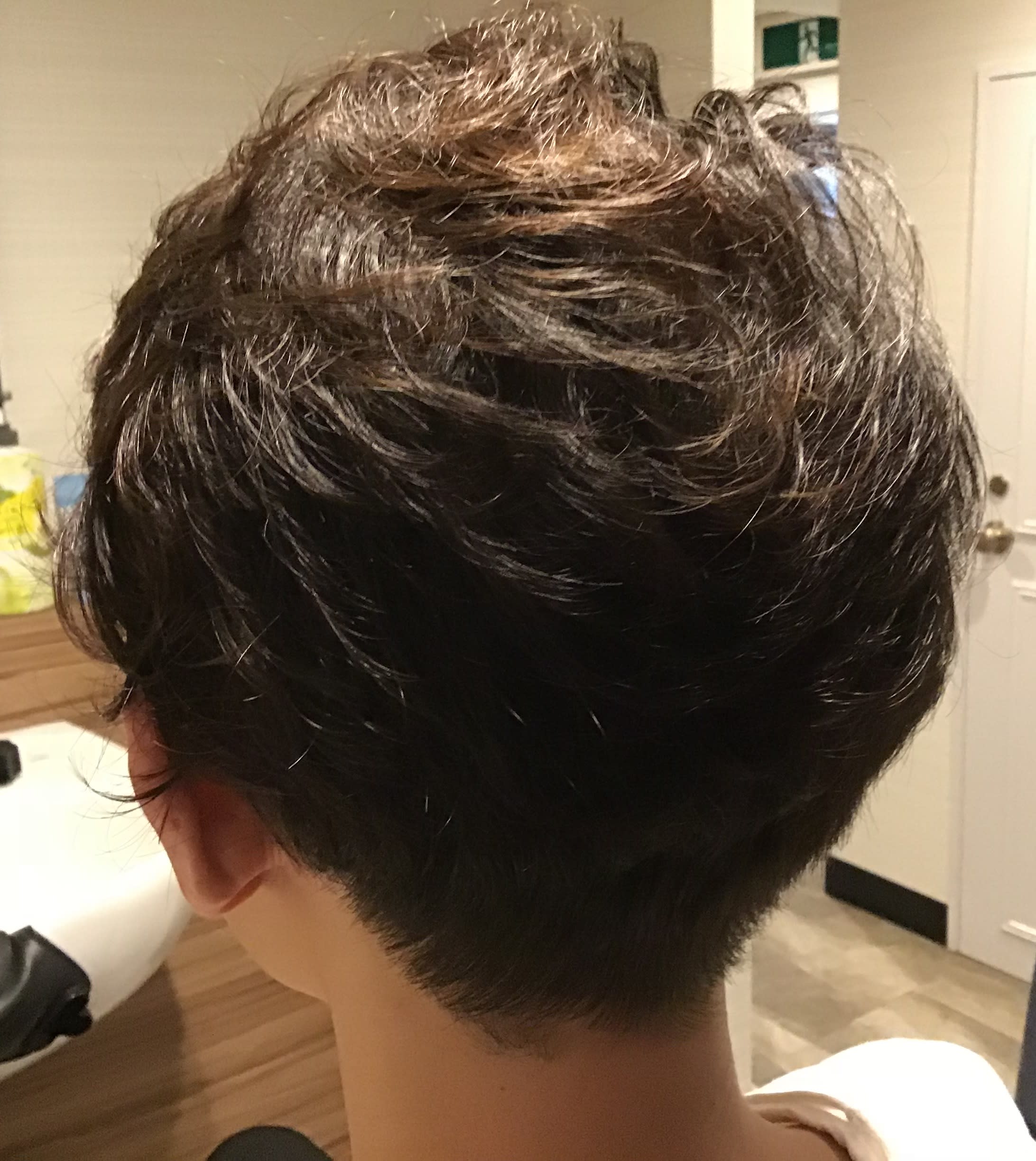 ネクサス田町店【ネクサスタマチテン】のスタイル紹介。トップふんわり ナチュラルパーマ <田町>[理容室]