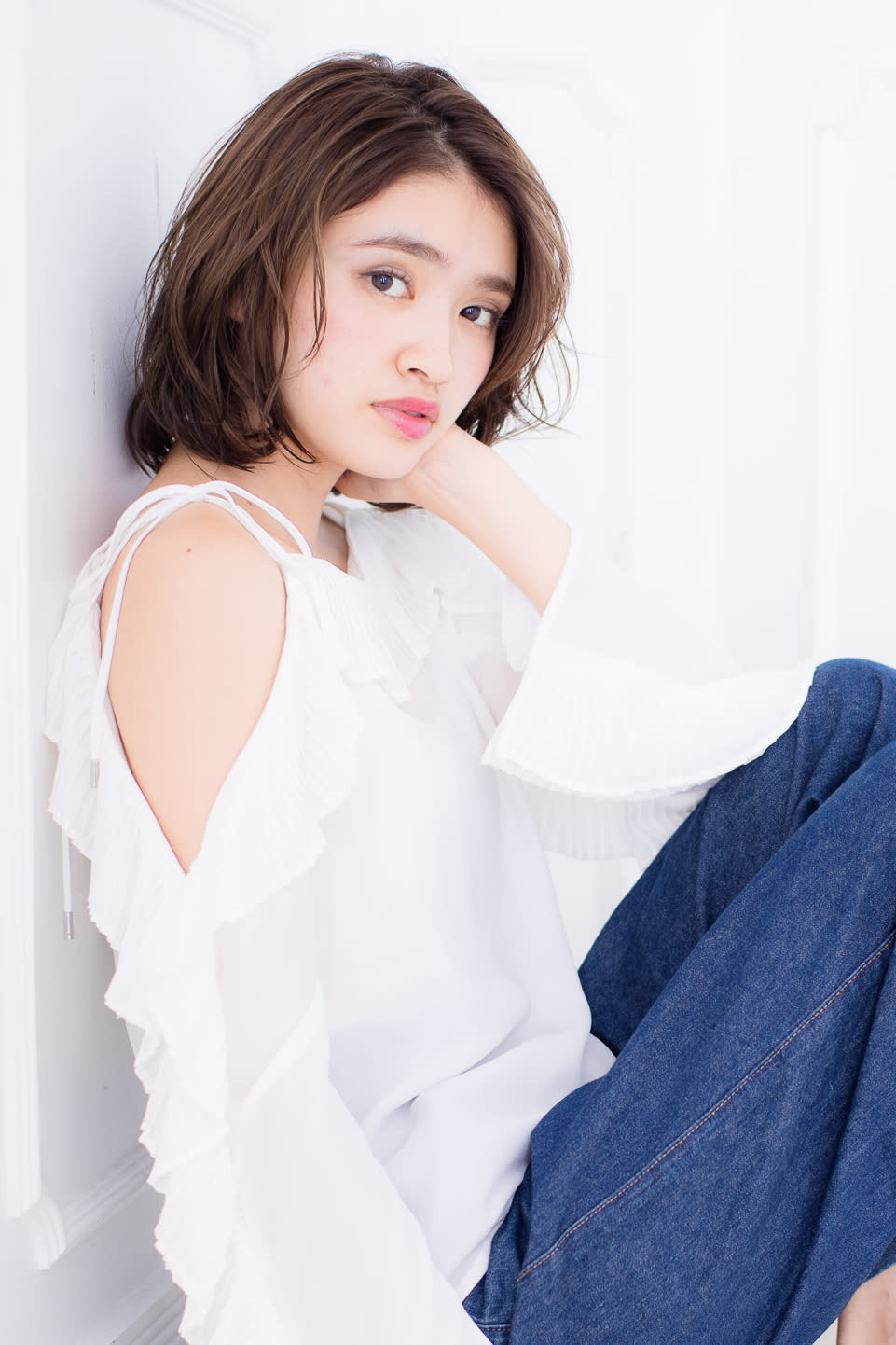 Hair salon key【ヘアサロンキー】のスタイル紹介。可愛いウェーブボブ