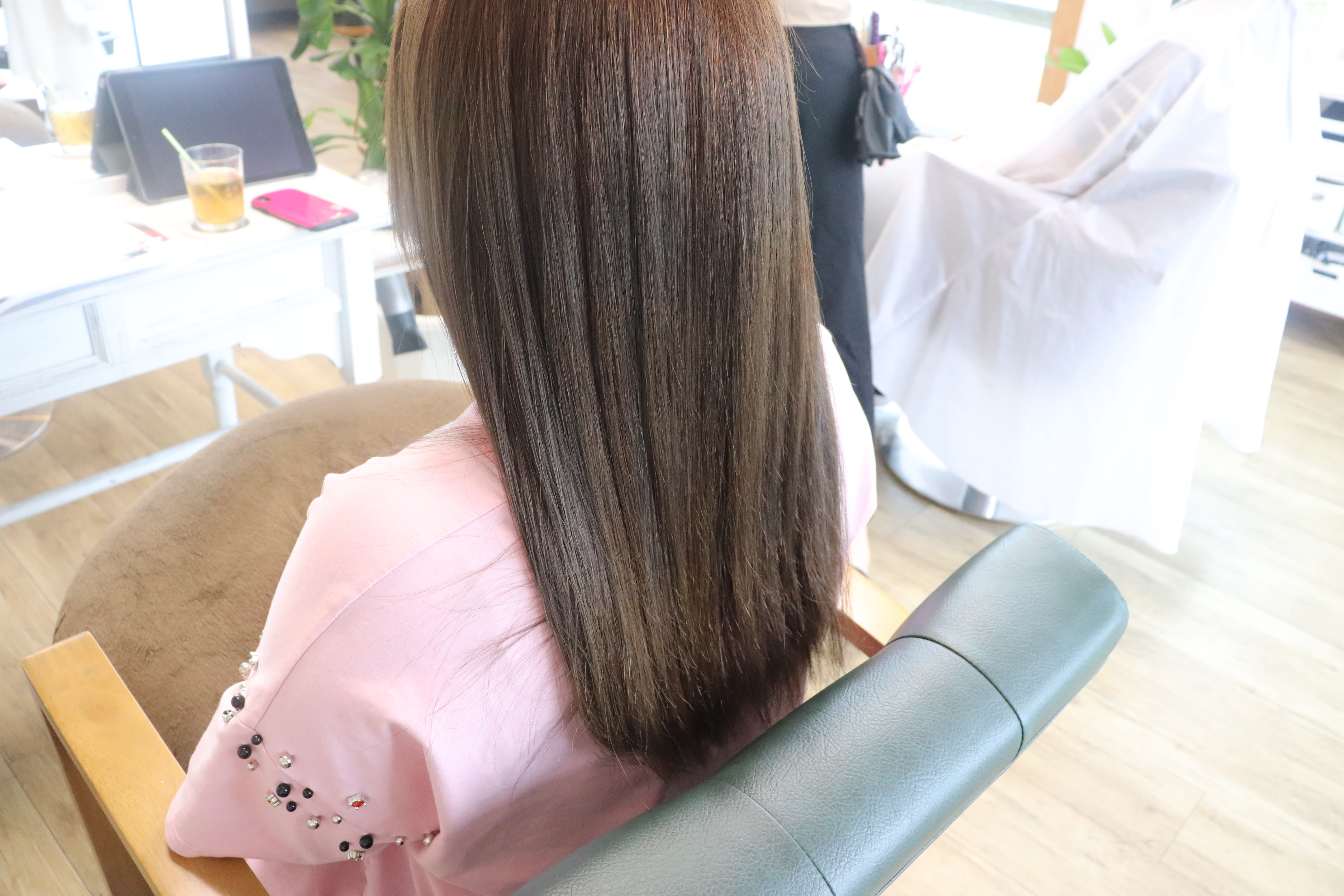 【ヘッドスパサロン】hair atelier nine【ヘアアトリエナイン】のスタイル紹介。髪質改善のコース