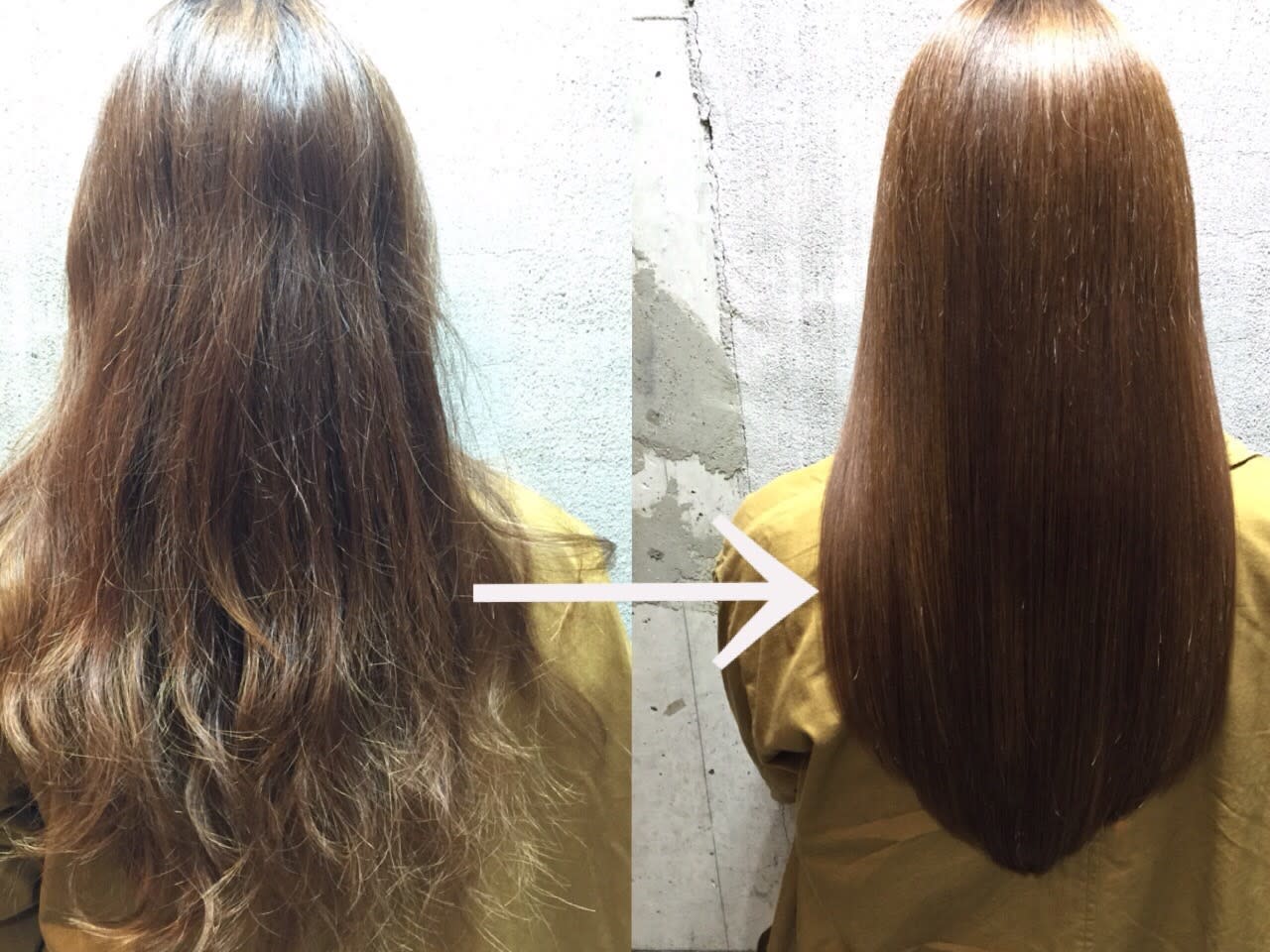 hair studio 102【ヘアスタジオイチマルニ】のスタイル紹介。髪質が改善！ストレートパーマ