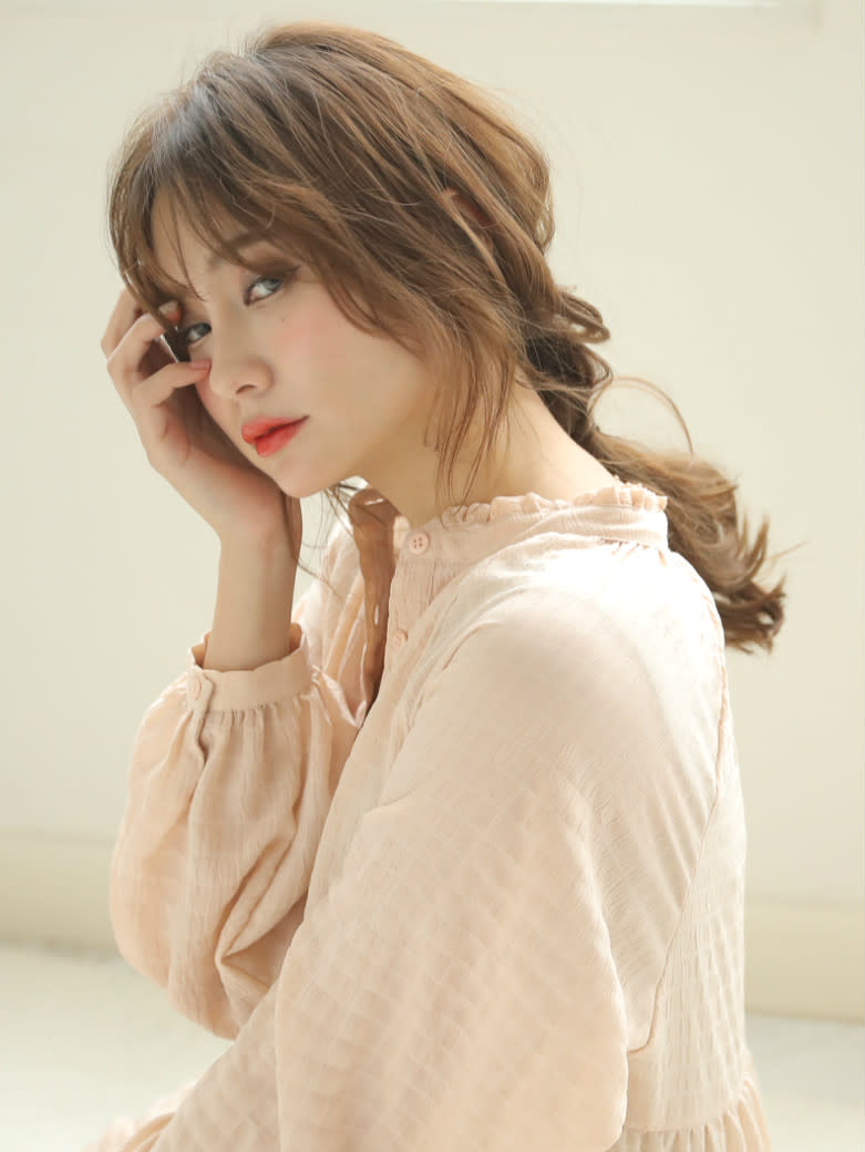 GALETTE UMEDA【ガレットウメダ】のスタイル紹介。#ナチュラルピンク#ラベンダーピンク#美髪ケア#ガレット梅田