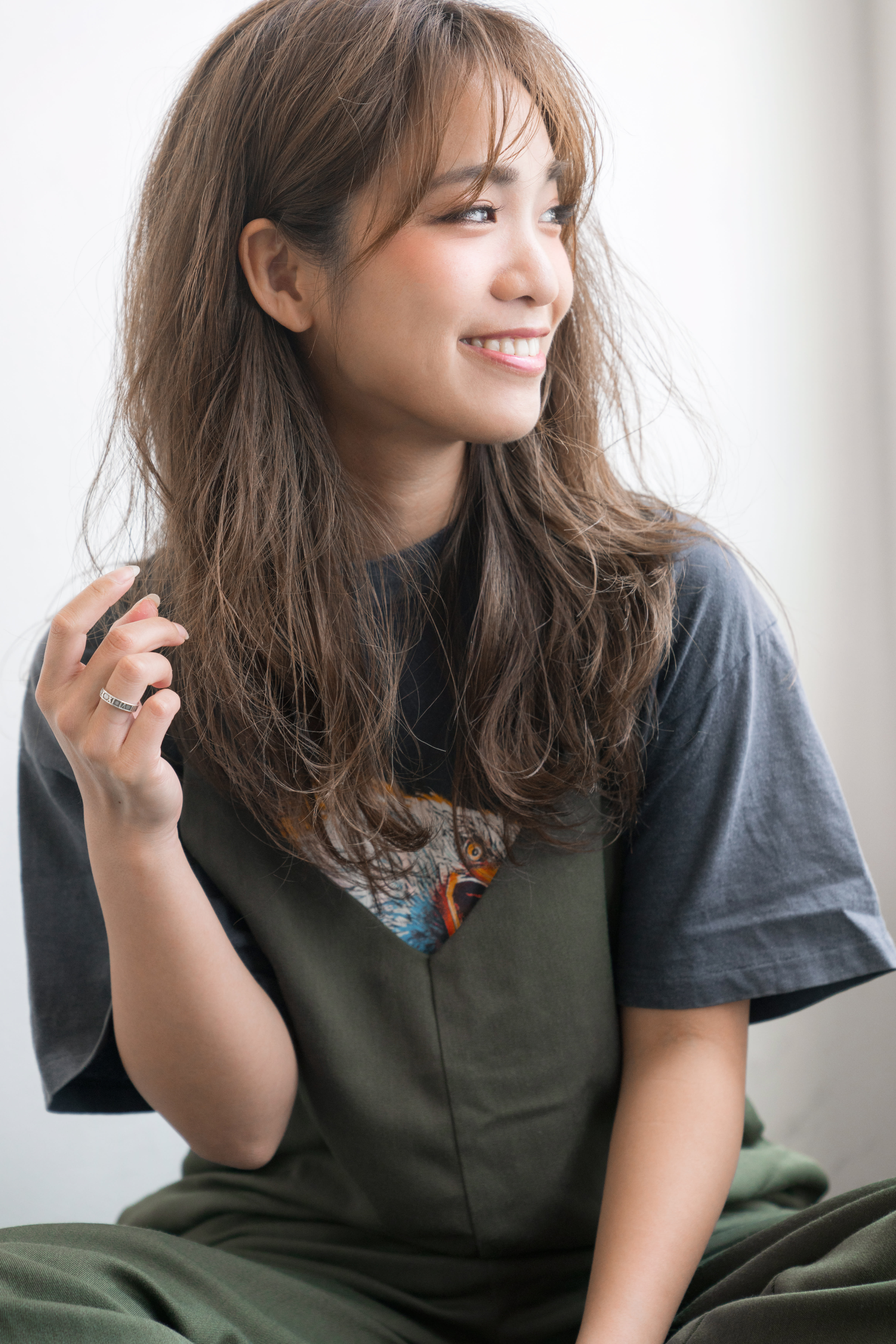 tocca hair＆treatment 溝の口店【トッカ ヘアアンドトリートメント ミゾノグチテン】のスタイル紹介。【tocca溝の口】切りっぱなし☆ハイライト