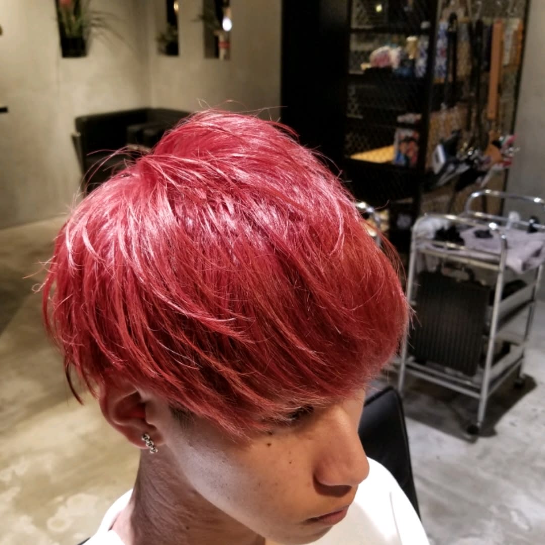 Men's Hair SPICE 本庄【メンズヘアースパイスホンジョウ】のスタイル紹介。レッドマッシュ