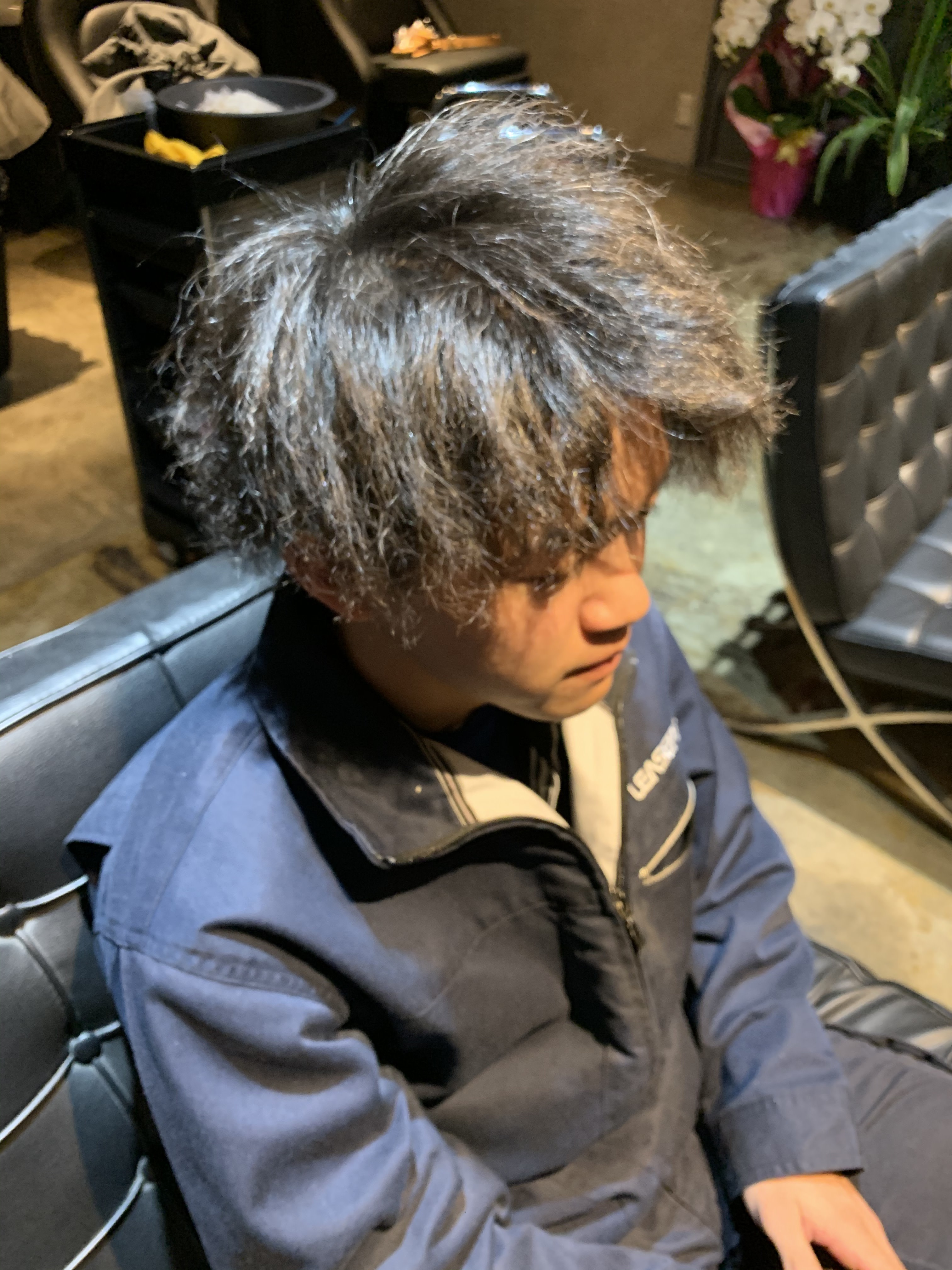 Men's Hair SPICE 駅前店【メンズ ヘア スパイス エキマエテン】のスタイル紹介。ツイストスパイラルパーマ