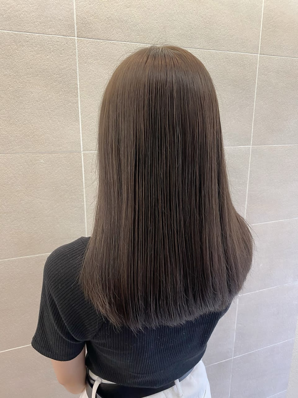 BONECCA鶴見/髪質改善/白髪ぼかし/ハイライト【ボネッカ】のスタイル紹介。まろやか×ベージュ【岩井優】