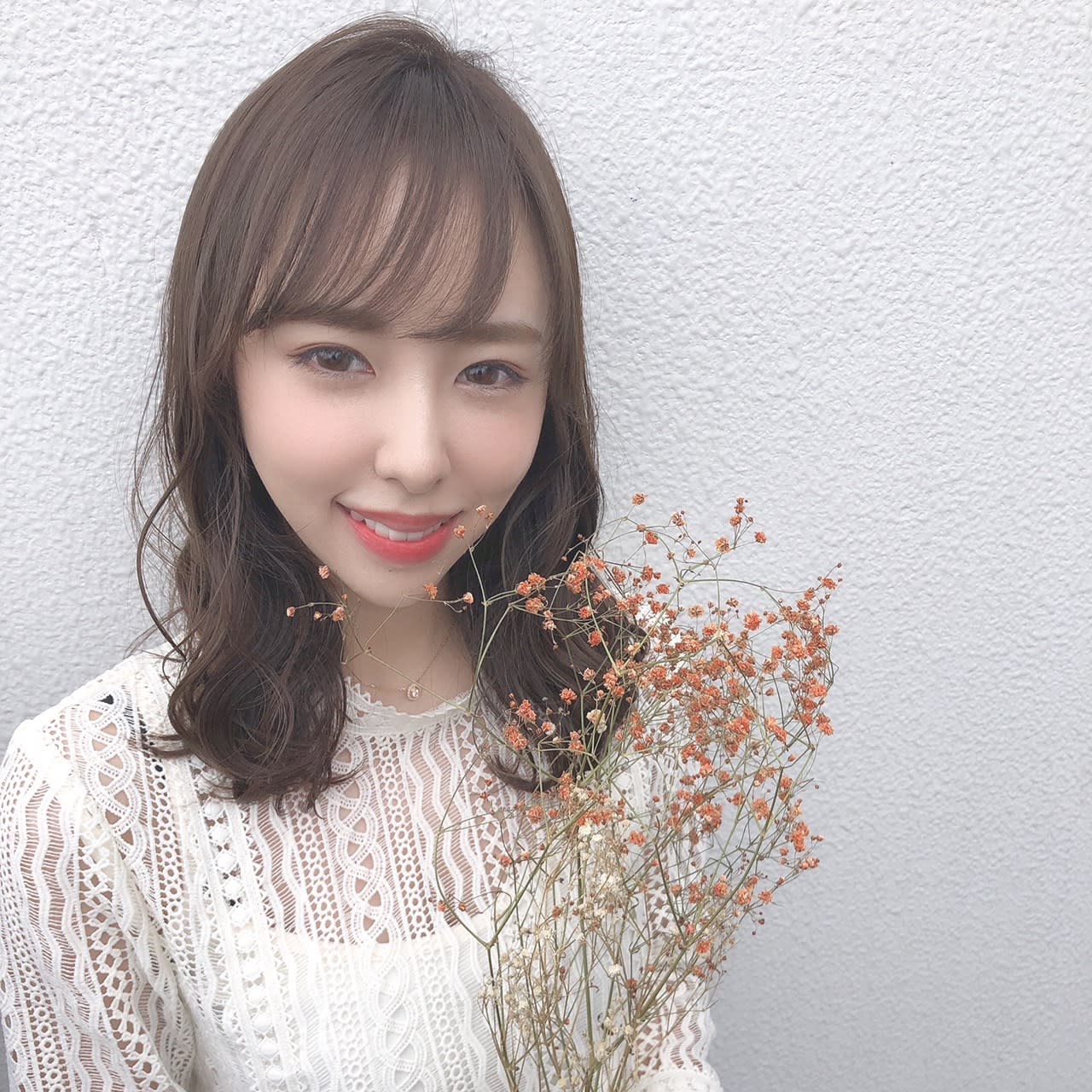 Hair Resort 粋 enam【ヘアリゾートスイ ウナム】のスタイル紹介。愛され＊透明感マロングレージュ＊