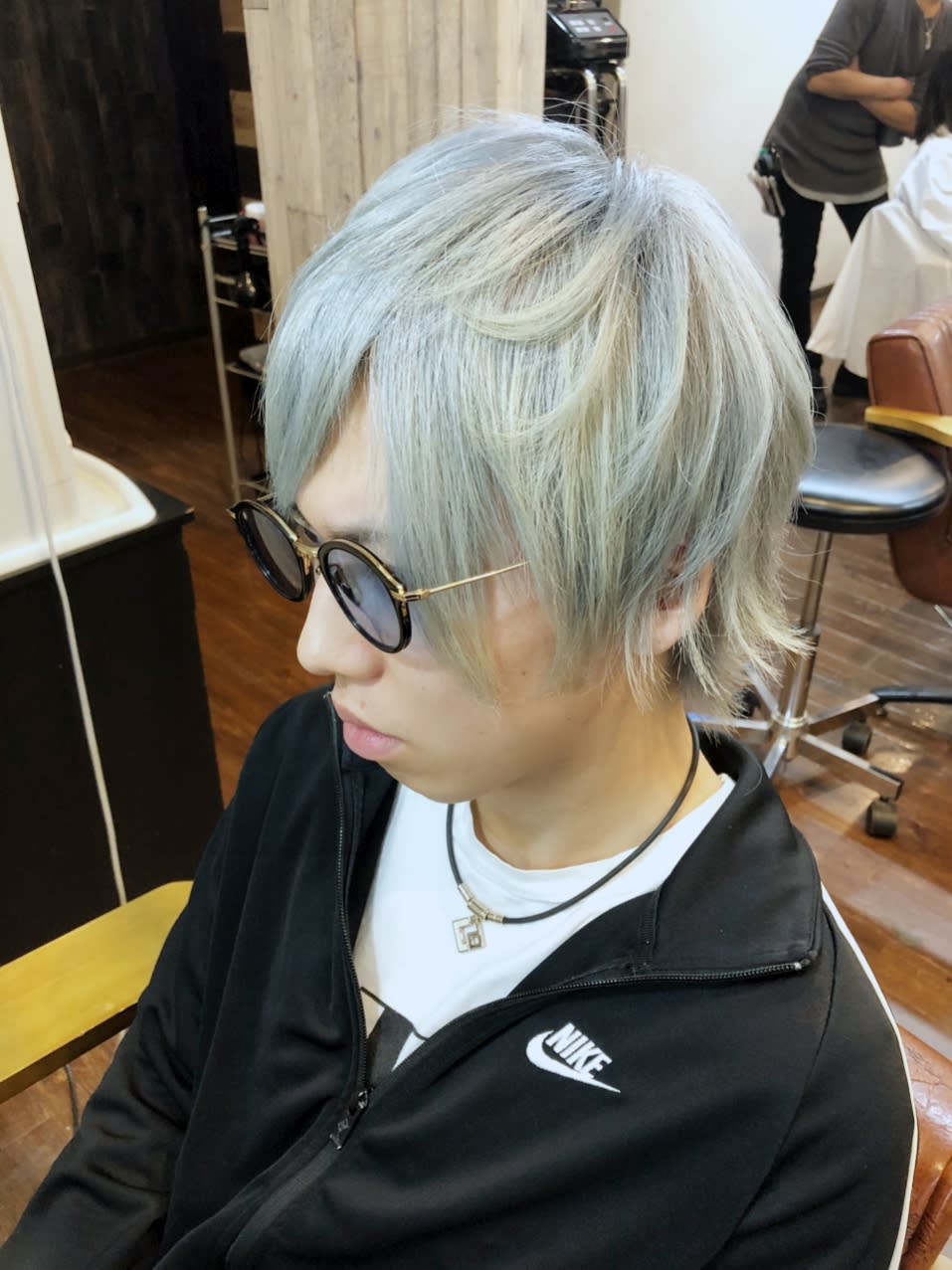 fenice international hairsalon【フェニーチェ】のスタイル紹介。ホワイトアッシュ♪