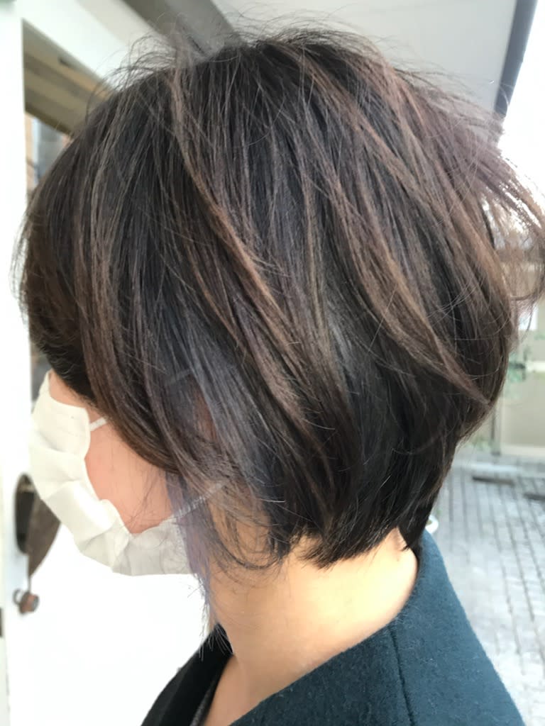 Hair Salon Leaf【ヘアサロン リーフ】のスタイル紹介。ショートボブ