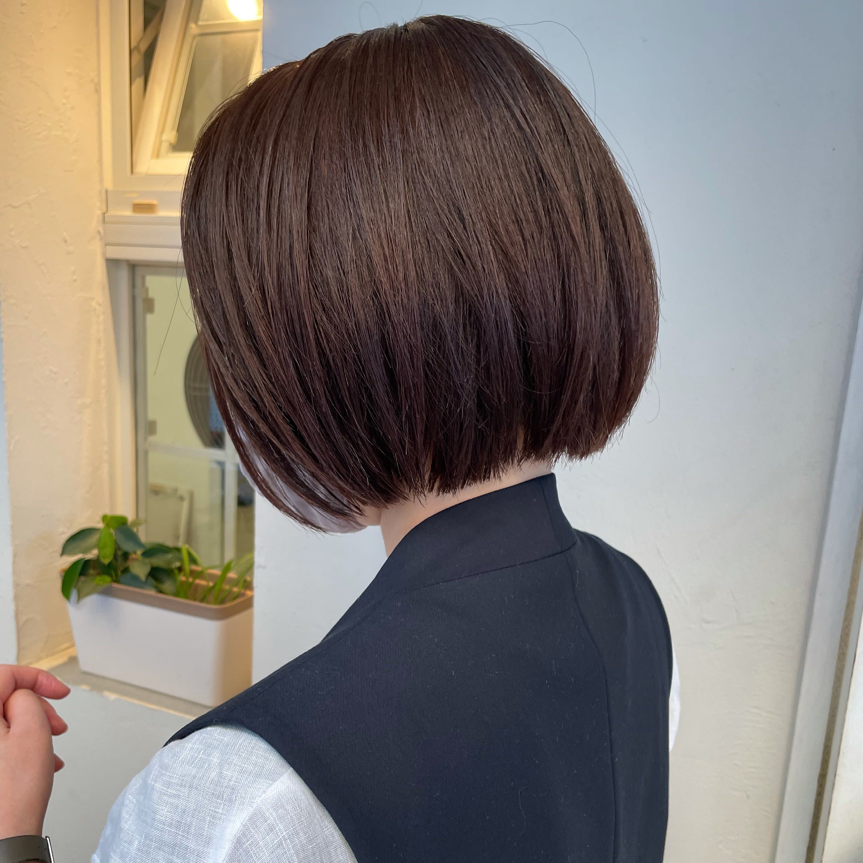 Hair Salon Leaf【ヘアサロン リーフ】のスタイル紹介。ショートボブ