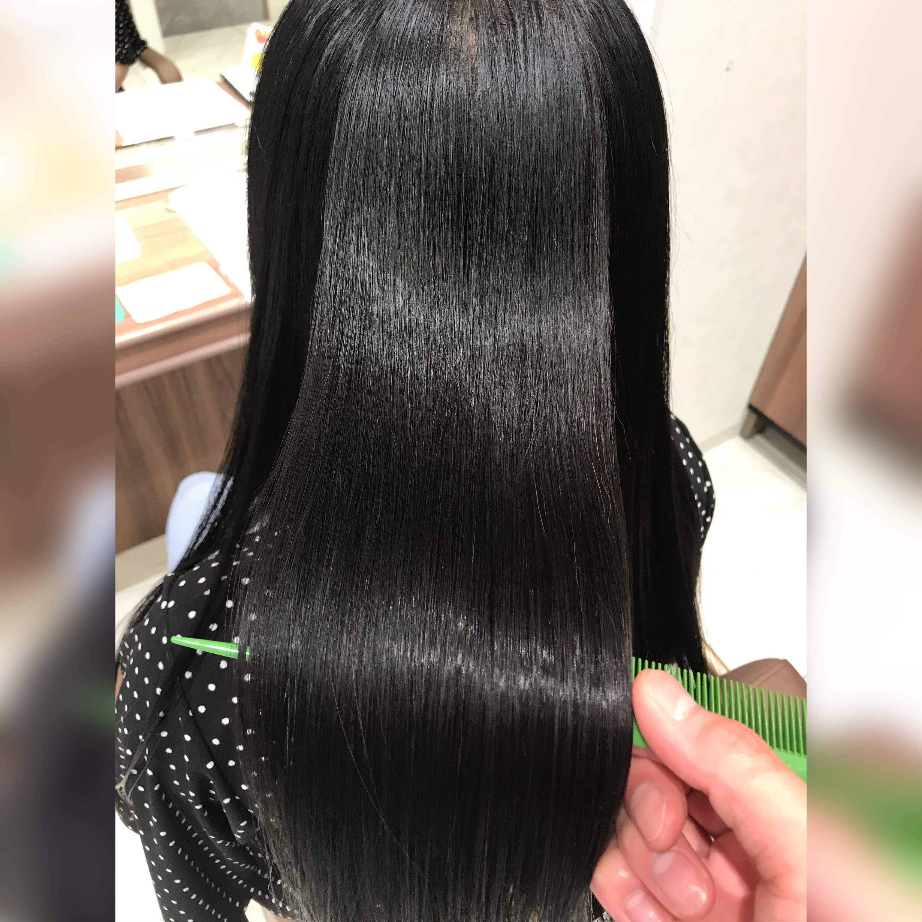 Ash 川崎店【アッシュカワサキテン】のスタイル紹介。【髪質改善縮毛矯正】半年間輝く大人美髪矯正