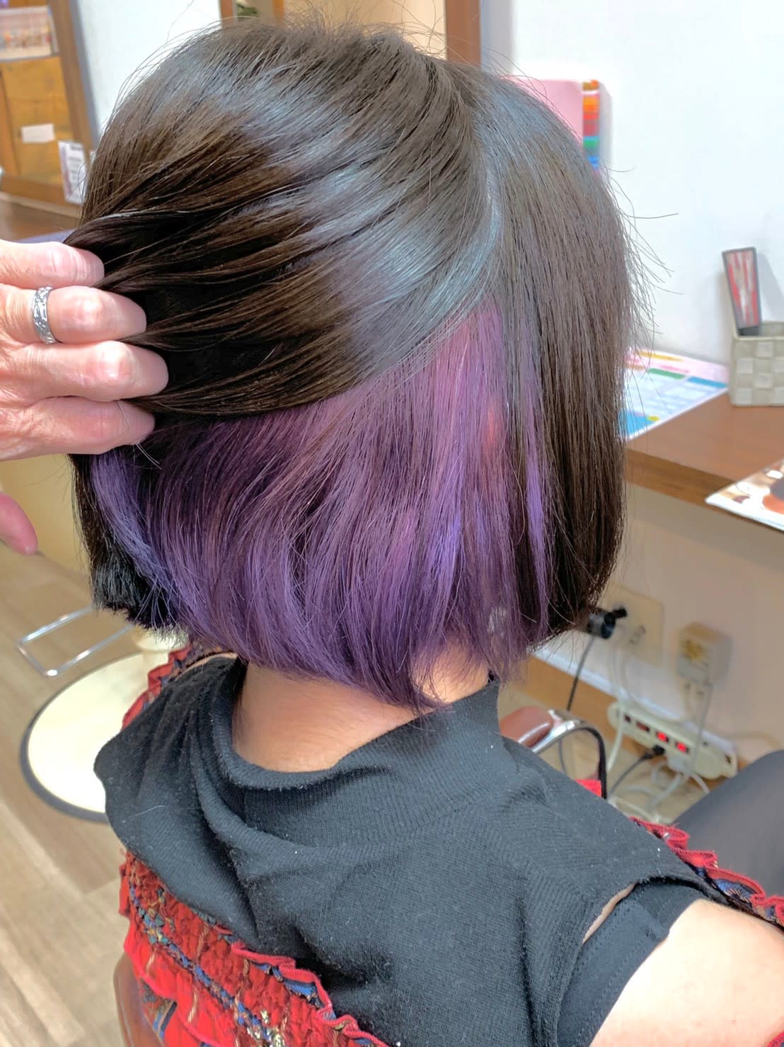 chill out 南塚口本店【チルアウト ミナミツカグチホンテン】のスタイル紹介。インナーヴァイオレット