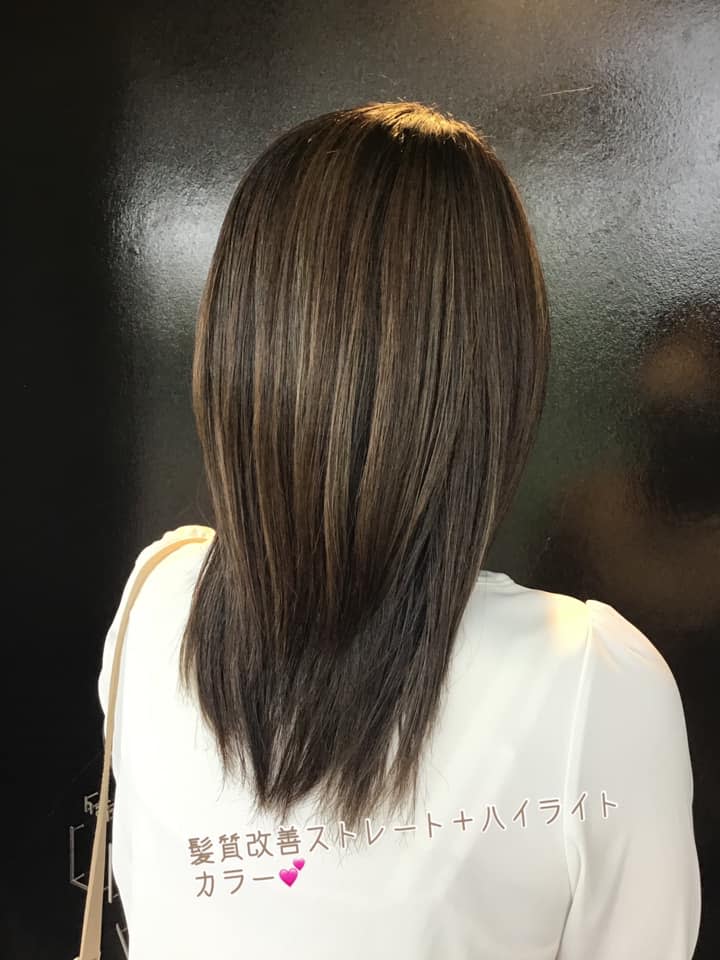 hair&relax　LINK【ヘアーアンドリラックスリンク】のスタイル紹介。髪質改善トリートメント＋カラー