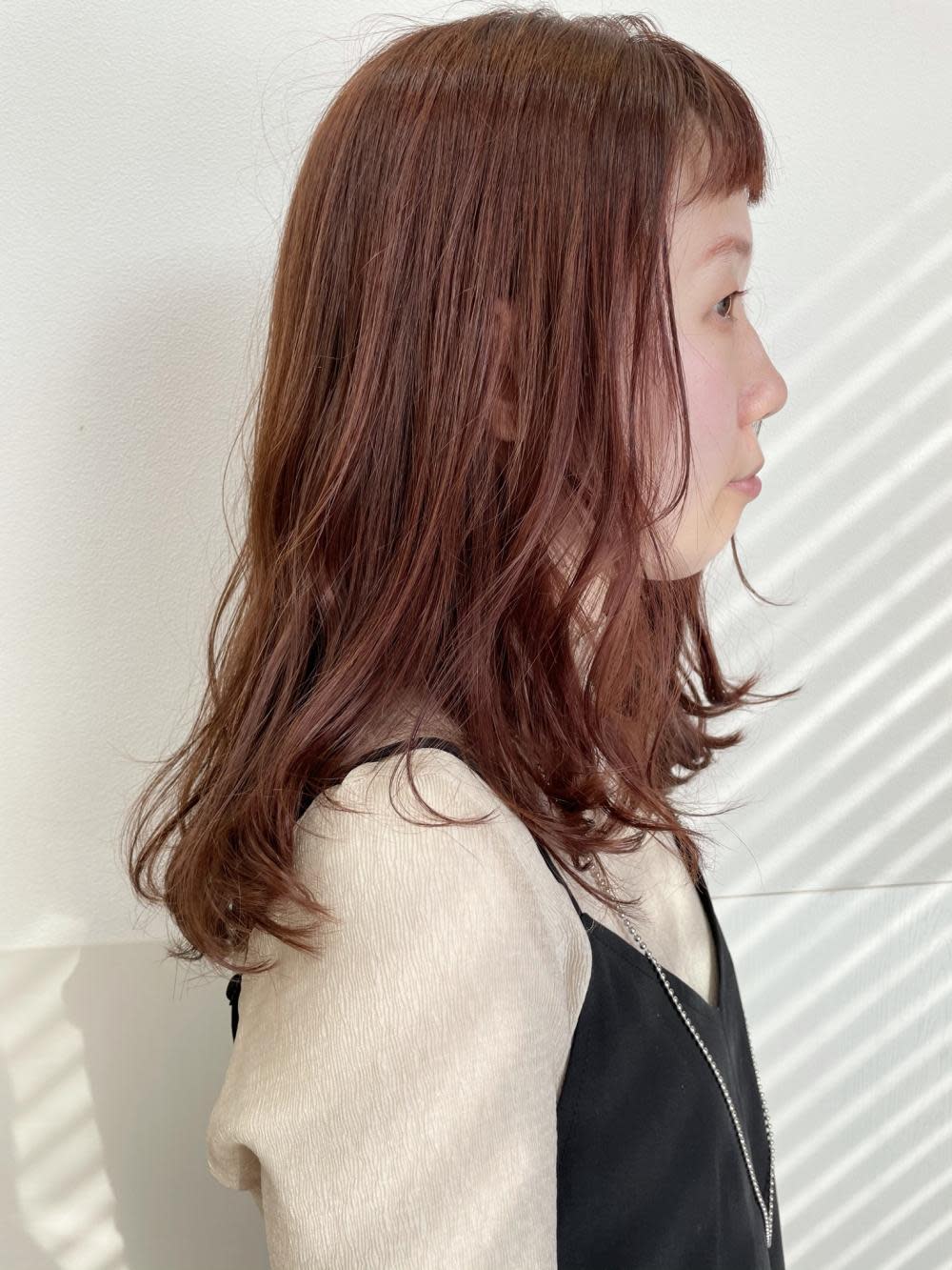 LUCK鎌倉【ラックカマクラ】のスタイル紹介。ブリーチなしでも高発色*オレンジブラウン