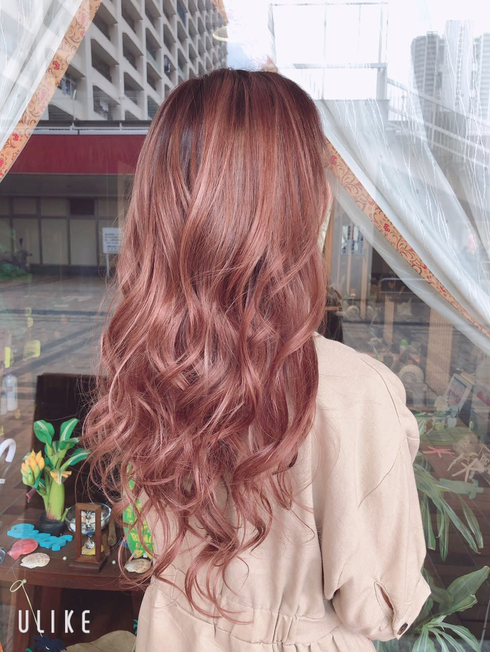 JASMINE【ジャスミン】のスタイル紹介。ナチュラルグラデーション　ピンクブラウン